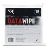 Read Right® Datawipe Office Equipment Cleaner, Cloth, 6 X 6, White, 75-pack freeshipping - TVN Wholesale 