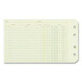National® Four-ring Binder Refill Sheets, 5 X 8.5, Green, 100-pack freeshipping - TVN Wholesale 