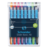 Schneider® Slider Ballpoint Pen, Stick, Extra-bold 1.4 Mm, Assorted Ink And Barrel Colors, 8-pack freeshipping - TVN Wholesale 