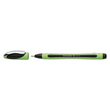 Schneider® Xpress Fineliner Porous Point Pen, Stick, Medium 0.8 Mm, Black Ink, Black-green Barrel, 10-box freeshipping - TVN Wholesale 