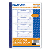 Rediform® Purchase Order Book, Two-part Carbonless, 7 X 2.75, 4-page, 400 Forms freeshipping - TVN Wholesale 
