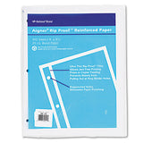 National® Rip Proof Reinforced Filler Paper, 3-hole, 8.5 X 11, Unruled, 100-pack freeshipping - TVN Wholesale 