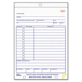 Rediform® Receiving Record Book, Three-part Carbonless, 5.56 X 7.94, 1-page, 50 Forms freeshipping - TVN Wholesale 