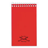 National® Paper Blanc Xtreme White Wirebound Memo Pads, Narrow Rule, Randomly Assorted Cover Colors, 60 White 3 X 5 Sheets freeshipping - TVN Wholesale 