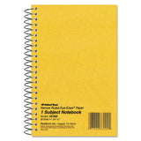 Single-subject Wirebound Notebooks, 3-hole Punched, Medium-college Rule, Randomly Assorted Covers, 11 X 8.88, 80 Sheets