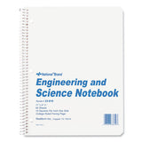 Engineering And Science Notebook, Quadrille Rule, White Cover, 11 X 8.5, 60 Sheets