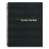 National® Teacher's Plan Book, Weekly, Two-page Spread (nine Classes), 11 X 8.5, Black Cover freeshipping - TVN Wholesale 