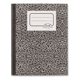 Composition Book, Wide-legal Rule, Black Marble Cover, 10 X 7.88, 80 Sheets