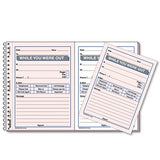 Rediform® Desk Saver Line Wirebound Message Book, Two-part Carbonless, 6.25 X 4.25, 1-page, 50 Forms freeshipping - TVN Wholesale 