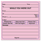 Rediform® While You Were Out Self-sticking Mega Message Cube, 4 X 4, 1-page, 512 Forms freeshipping - TVN Wholesale 