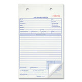 Rediform® Job Work Order Book, Two-part Carbonless, 5.5 X 8.5, 1-page, 50 Forms freeshipping - TVN Wholesale 