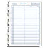 Rediform® Wirebound Call Register, 8.5 X 11, 1-page, 3.700 Forms freeshipping - TVN Wholesale 