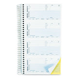 Rediform® Self-stick Telephone Message Book, Two-part Carbonless, 5.5 X 2.75, 4-page, 400 Forms freeshipping - TVN Wholesale 