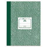 National® Lab Notebook, Wide-legal Rule, Green Marble Cover, 10.13 X 7.88, 96 Sheets freeshipping - TVN Wholesale 