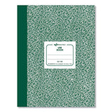 Composition Lab Notebook, Quadrille Rule, Green Cover, 10.13 X 7.88, 60 Sheets