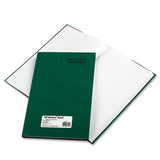 National® Emerald Series Account Book, Green Cover, 12.25 X 7.25 Sheets, 300 Sheets-book freeshipping - TVN Wholesale 