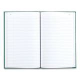 National® Emerald Series Account Book, Green Cover, 9.63 X 6.25 Sheets, 200 Sheets-book freeshipping - TVN Wholesale 