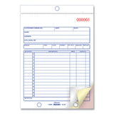 Rediform® Sales Book, Three-part Carbonless, 5.5 X 7.88, 1-page, 50 Sets-book freeshipping - TVN Wholesale 