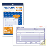 Rediform® Delivery Receipt Book, Three-part Carbonless, 6.38 X 4.25, 1-page, 50 Forms freeshipping - TVN Wholesale 