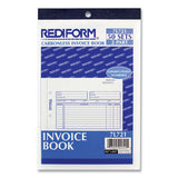 Rediform® Invoice Book, Two-part Carbonless, 5.5 X 7.88, 1-page, 50 Forms freeshipping - TVN Wholesale 