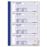 Rediform® Receipt Book, Two-part Carbonless, 7 X 2.75, 1-page, 100 Forms freeshipping - TVN Wholesale 