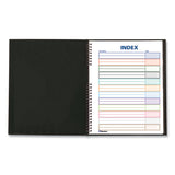 Blueline® Notepro Notebook, 1 Subject, Medium-college Rule, Black Cover, 11 X 8.5, 75 Sheets freeshipping - TVN Wholesale 