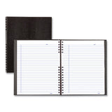 Blueline® Notepro Notebook, 1 Subject, Medium-college Rule, Black Cover, 11 X 8.5, 100 Sheets freeshipping - TVN Wholesale 