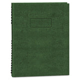 Blueline® Ecologix Notepro Executive Notebook, 1 Subject, Medium-college Rule, Black Cover, 11 X 8.5, 100 Sheets freeshipping - TVN Wholesale 