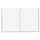 Blueline® Executive Notebook, Ribbon Bookmark, 1 Subject, Medium-college Rule, Blue Cover, 11 X 8.5, 75 Sheets freeshipping - TVN Wholesale 