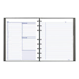 Blueline® Notepro Undated Daily Planner, 9.25 X 7.25, Black Cover, Undated freeshipping - TVN Wholesale 