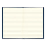 Blueline® Vivella Business Journal, 1 Subject, Narrow Rule, Blue Cover, 9.25 X 6, 96 Sheets freeshipping - TVN Wholesale 