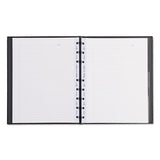 Blueline® Miraclebind Notebook, 1 Subject, Medium-college Rule, Black Cover, 11 X 9.06, 75 Sheets freeshipping - TVN Wholesale 