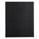 Blueline® Miraclebind Notebook, 1 Subject, Medium-college Rule, Black Cover, 11 X 9.06, 75 Sheets freeshipping - TVN Wholesale 