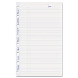 Blueline® Miraclebind Ruled Paper Refill Sheets For All Miraclebind Notebooks And Planners, 11 X 9.06, White-blue Sheets, Undated freeshipping - TVN Wholesale 