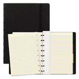 Filofax® Notebook, 1 Subject, Medium-college Rule, Black Cover, 8.25 X 5.81, 112 Sheets freeshipping - TVN Wholesale 