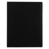 Blueline® Duraflex Poly Notebook, 1 Subject, Medium-college Rule, Black Cover, 11 X 8.5, 80 Sheets freeshipping - TVN Wholesale 
