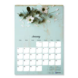 Blueline® Romantic Wall Calendar, Romantic Floral Photography, 12 X 17, Multicolor-white Sheets, 12-month (jan To Dec): 2022 freeshipping - TVN Wholesale 