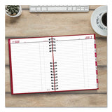 Brownline® Coilpro Daily Planner, 10 X 7.88, Red Cover, 12-month (jan To Dec): 2022 freeshipping - TVN Wholesale 