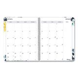 Blueline® Monthly 14-month Planner, Floral Watercolor Artwork, 11 X 8.5, Multicolor Cover, 14-month (dec To Jan): 2021 To 2023 freeshipping - TVN Wholesale 