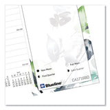Blueline® Spring Monthly Academic Desk Pad Calendar, Flora Artwork, 22 X 17, Black Binding, 18-month (july To Dec): 2021 To 2022 freeshipping - TVN Wholesale 