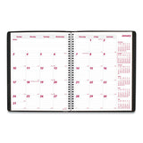 Brownline® Essential Collection 14-month Ruled Monthly Planner, 11 X 8.5, Black Cover, 14-month (dec To Jan): 2021 To 2023 freeshipping - TVN Wholesale 