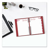 Brownline® Coilpro Ruled Daily Planner, 8.25 X 5.75, Red Cover, 12-month (jan To Dec): 2022 freeshipping - TVN Wholesale 