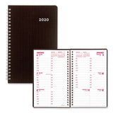 Brownline® Duraflex Weekly Planner, 8 X 5, Black Cover, 12-month (jan To Dec): 2022 freeshipping - TVN Wholesale 