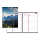 Brownline® Mountains Weekly Appointment Book, Mountains Photography, 11 X 8.5, Blue-green-black Cover, 12-month (jan To Dec): 2022 freeshipping - TVN Wholesale 