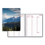 Mountains Weekly Appointment Book, Mountains Photography, 11 X 8.5, Blue-green-black Cover, 12-month (jan To Dec): 2022