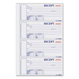 Rediform® Hardcover Numbered Money Receipt Book, Three-part Carbonless, 6.78 X 2.75, 4-page, 200 Forms freeshipping - TVN Wholesale 