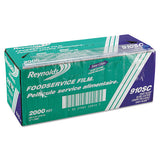 Reynolds Wrap® Pvc Food Wrap Film Roll In Easy Glide Cutter Box, 12" X 2,000 Ft, Clear freeshipping - TVN Wholesale 