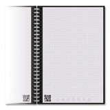 Rocketbook Wave Smart Reusable Notebook, Dotted Rule, Blue Cover, 8.9 X 6, 40 Sheets freeshipping - TVN Wholesale 