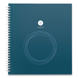 Rocketbook Wave Smart Reusable Notebook, Dotted Rule, Blue Cover, 9.5 X 8.5, 40 Sheets freeshipping - TVN Wholesale 