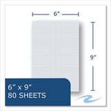 Roaring Spring® Enviroshades Steno Notepad, Gregg Rule, White Cover, 80 Gray 6 X 9 Sheets, 4-pack freeshipping - TVN Wholesale 